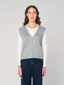 Maglia girocollo con gilet