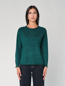 Maglia con bottoni polso