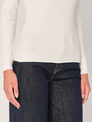 Maglia con collo a camicia