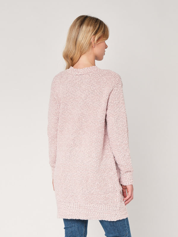 Maglione con bottoni e tasche