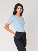 Body in maglia effetto swarosvki