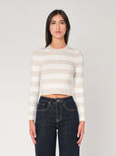 Maglia a righe corta