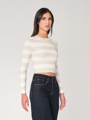 Maglia a righe corta