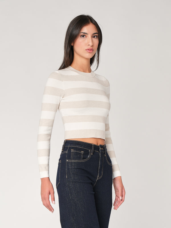 Maglia a righe corta