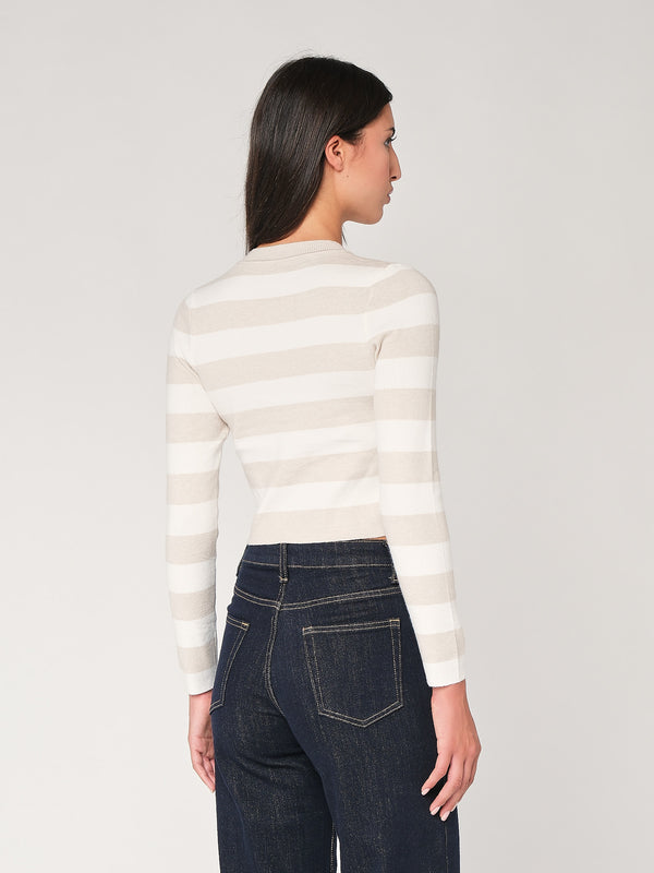 Maglia a righe corta