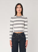 Maglia a righe corta