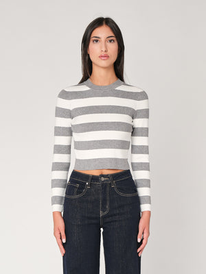 Maglia a righe corta