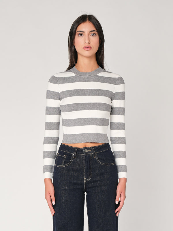 Maglia a righe corta