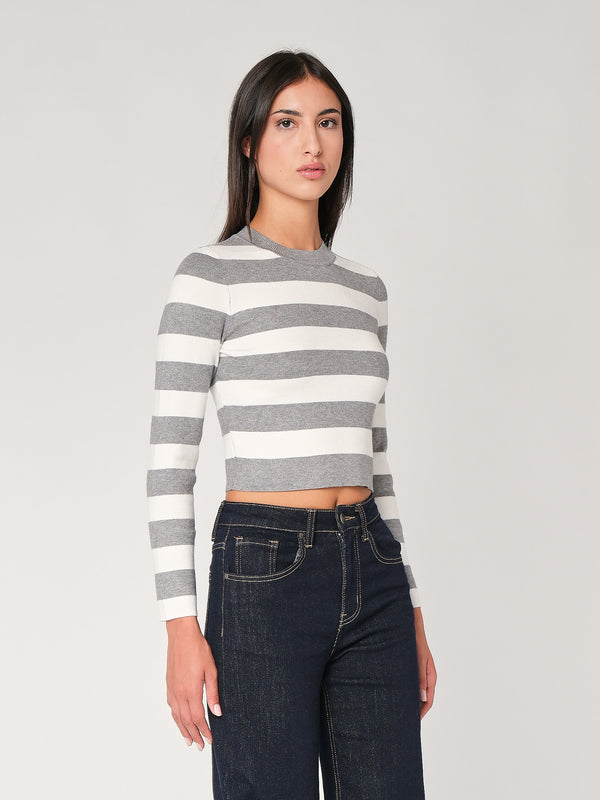 Maglia a righe corta