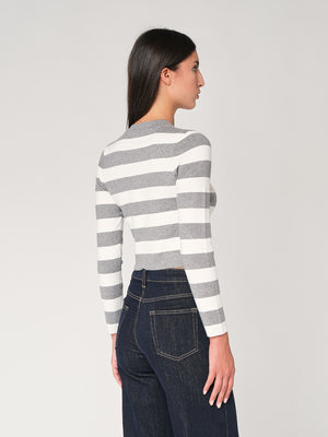 Maglia a righe corta