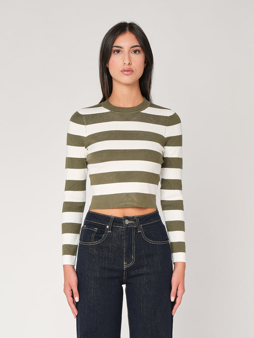 Maglia a righe corta