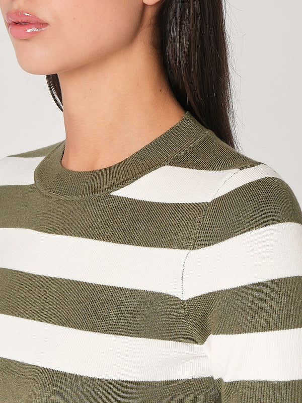 Maglia a righe corta