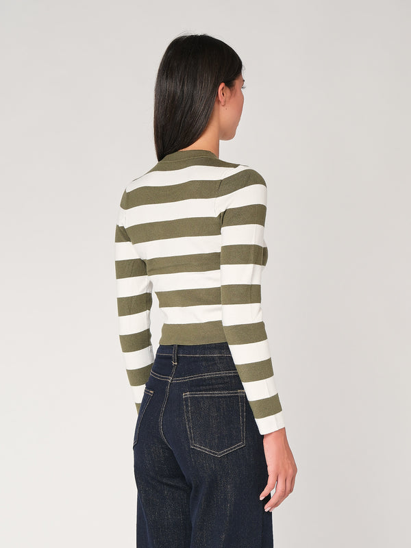 Maglia a righe corta