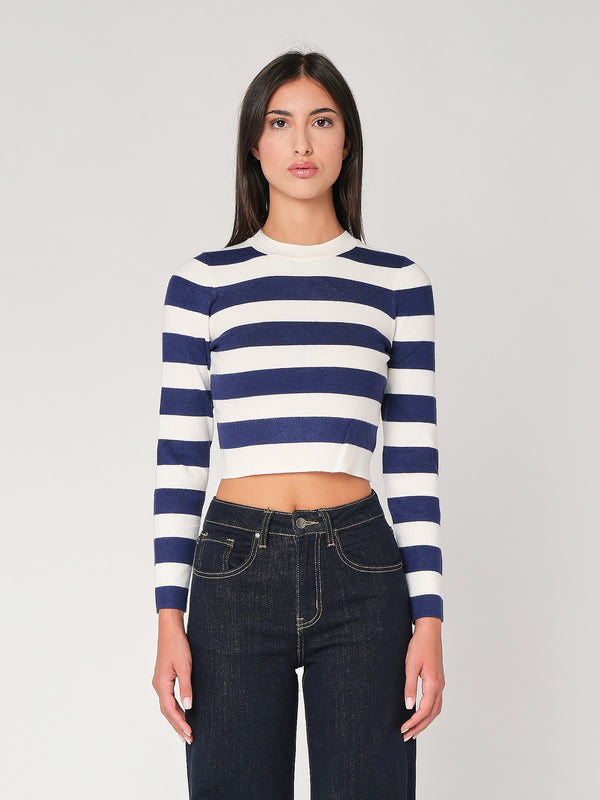 Maglia a righe corta