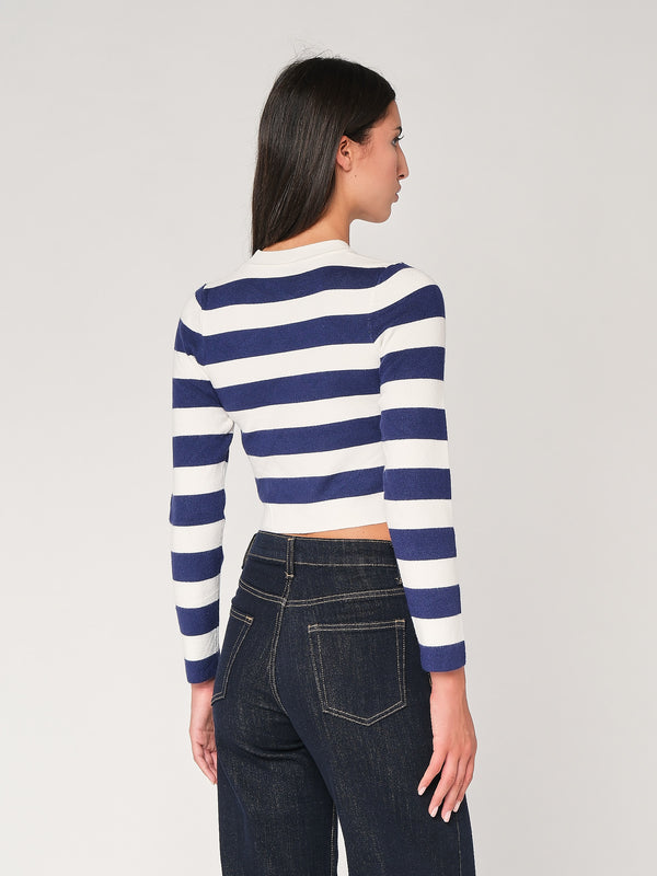 Maglia a righe corta