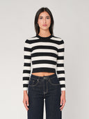 Maglia a righe corta
