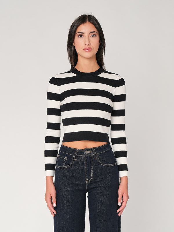 Maglia a righe corta