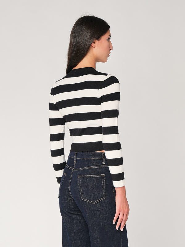 Maglia a righe corta