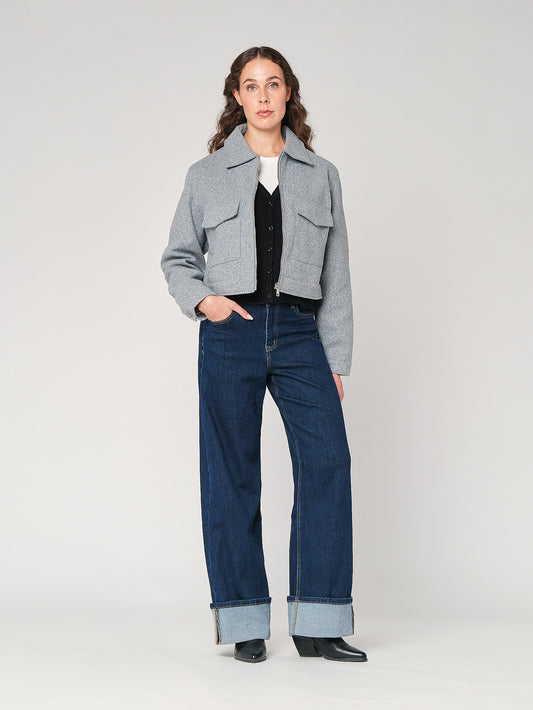 Giubbino corto con due tasche