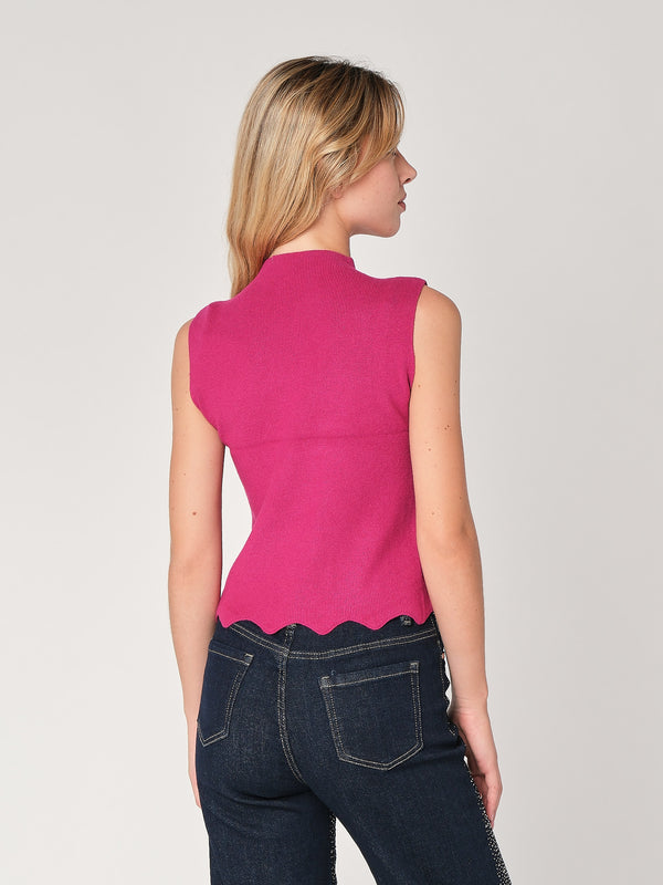 Gilet in maglia