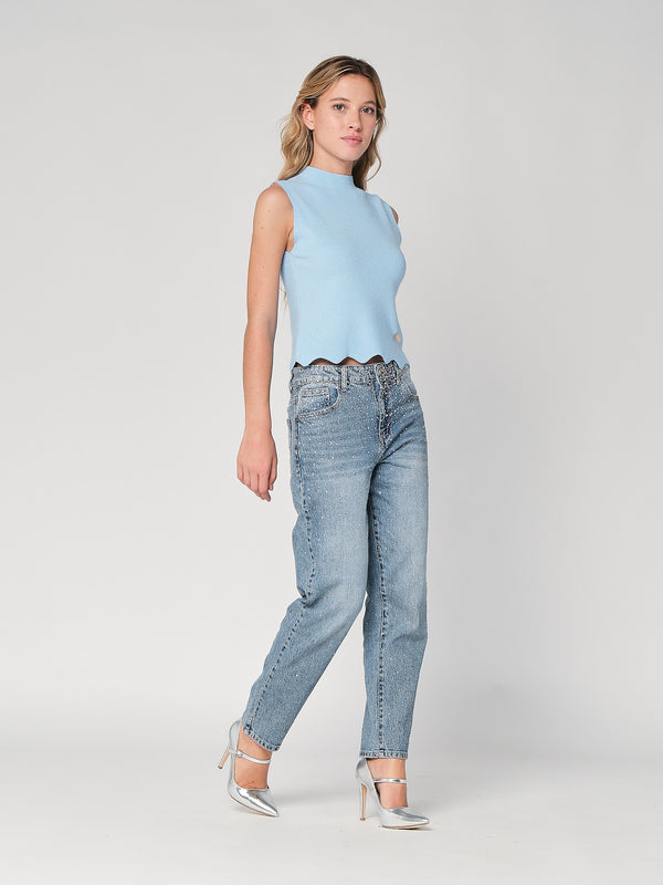 Gilet in maglia