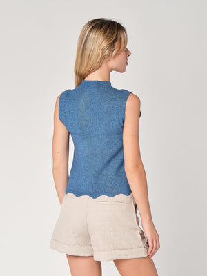 Gilet in maglia