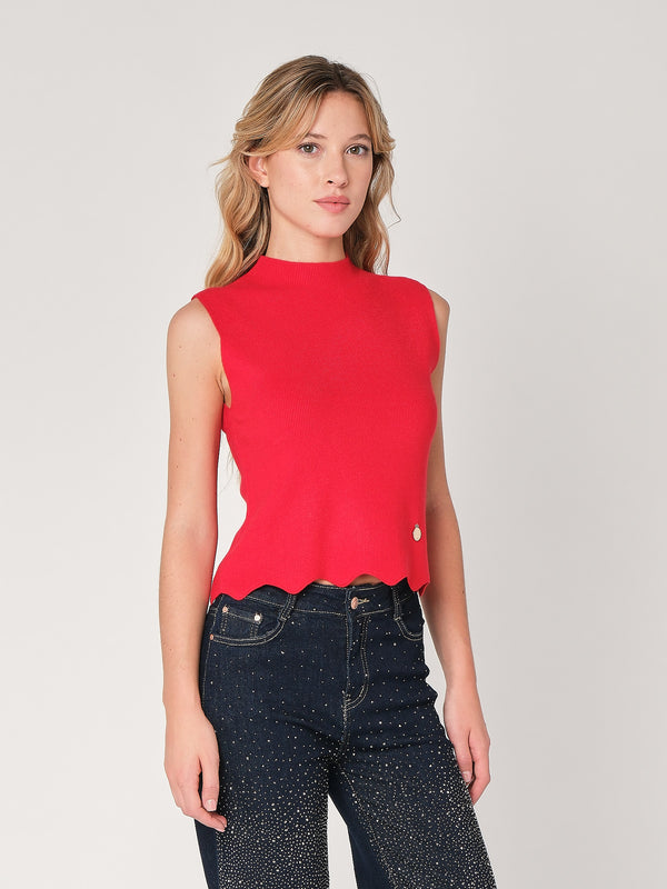 Gilet in maglia