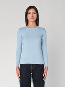 Maglia girocollo lurex