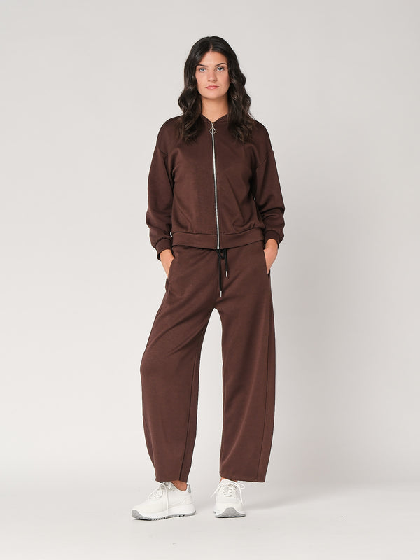 Pantalone in tessuto punto Milano