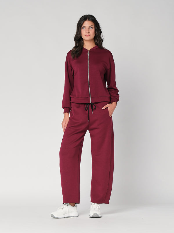 Pantalone in tessuto punto Milano