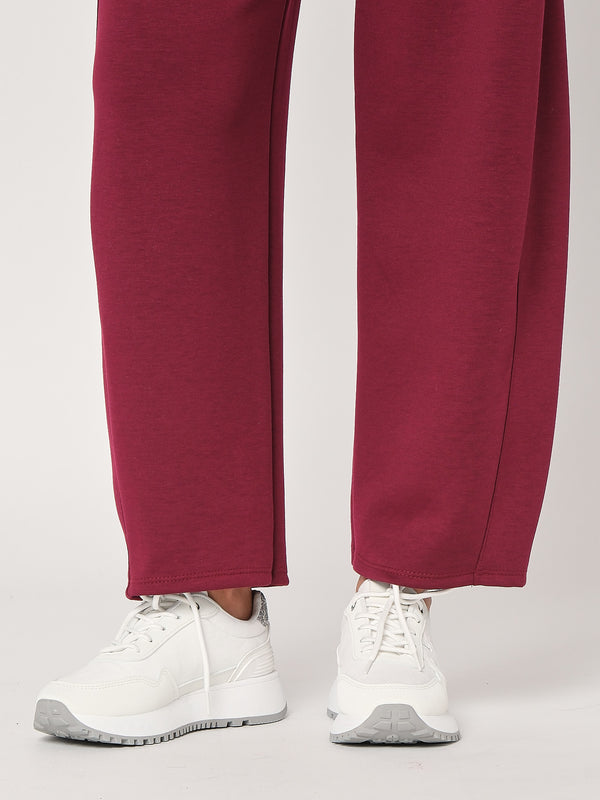 Pantalone in tessuto punto Milano