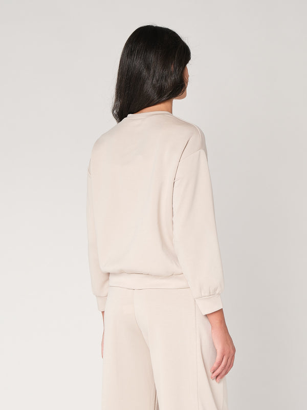 Giacca zip in tessuto Punto Milano