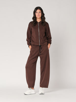 Giacca zip in tessuto Punto Milano