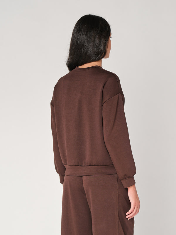 Giacca zip in tessuto Punto Milano
