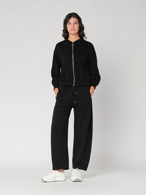 Giacca zip in tessuto Punto Milano