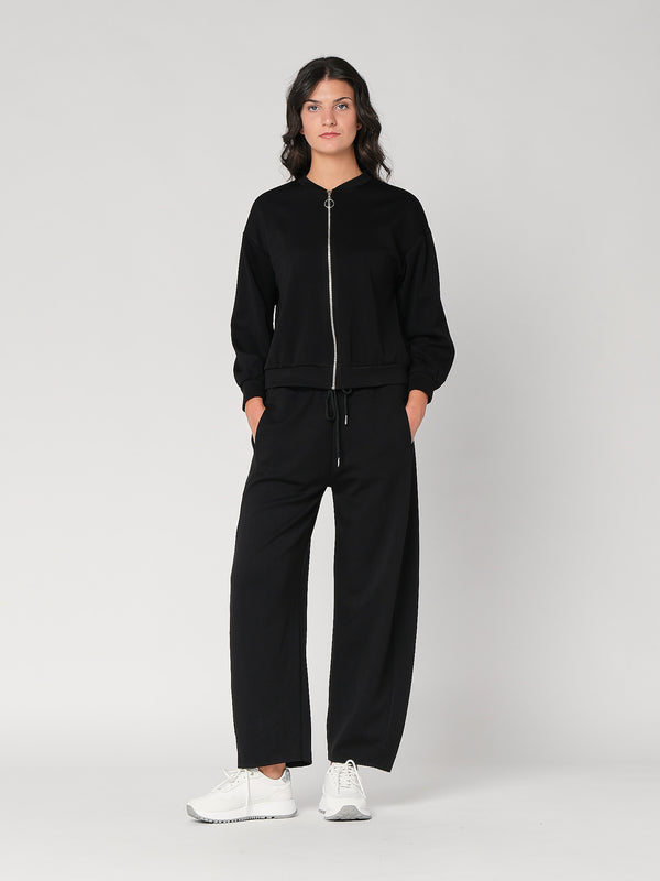 Giacca zip in tessuto Punto Milano