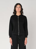 Giacca zip in tessuto Punto Milano
