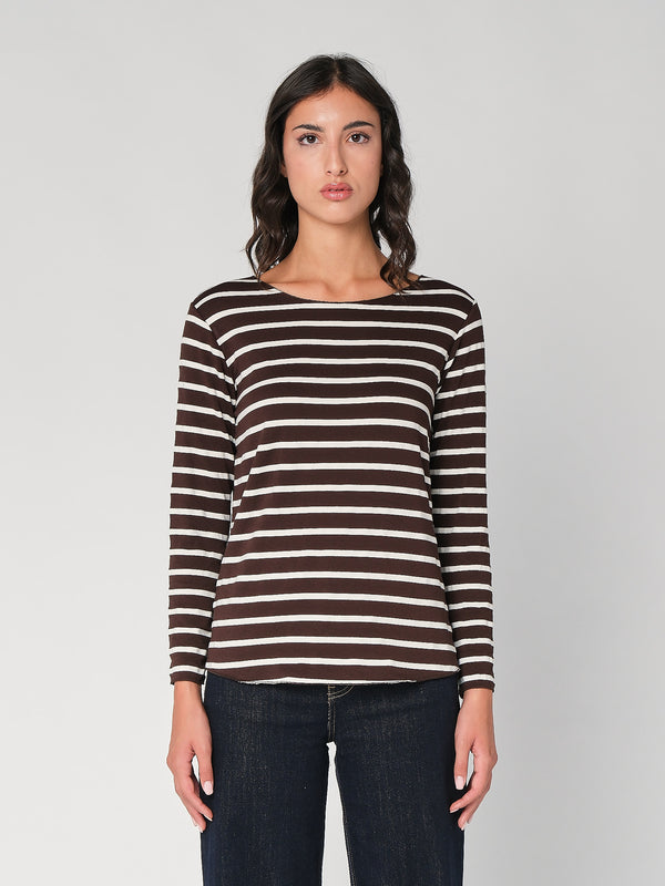 Gestreifter Pullover