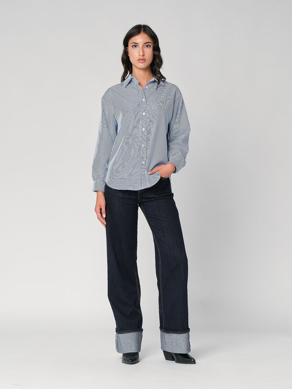 Camicia a righe