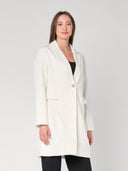 Cappotto con un bottone