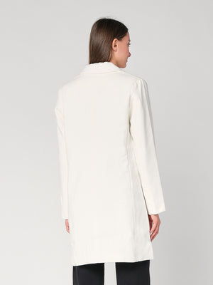 Cappotto con un bottone