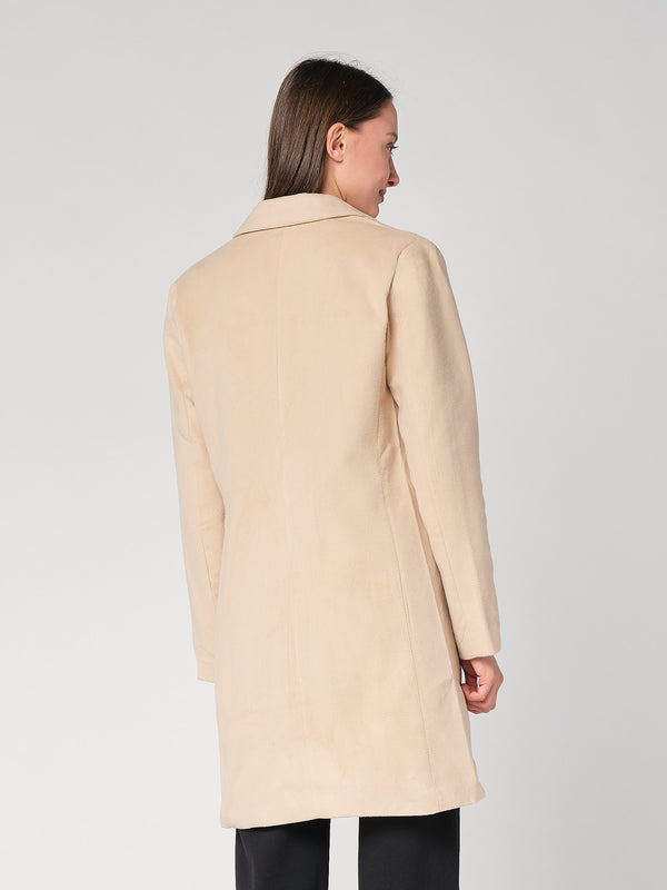 Cappotto con un bottone