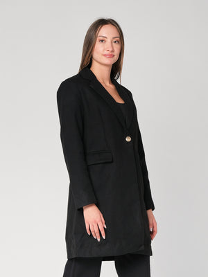 Cappotto con un bottone