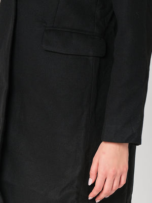Cappotto con un bottone