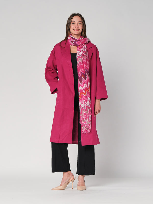 Cappotto con un bottone