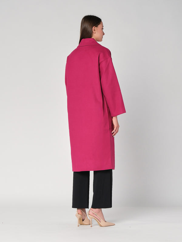 Cappotto con un bottone