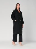 Cappotto con un bottone
