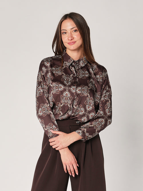 Camicia in fantasia