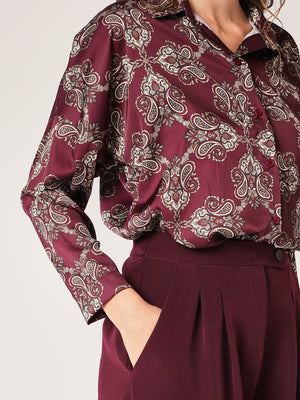 Camicia in fantasia