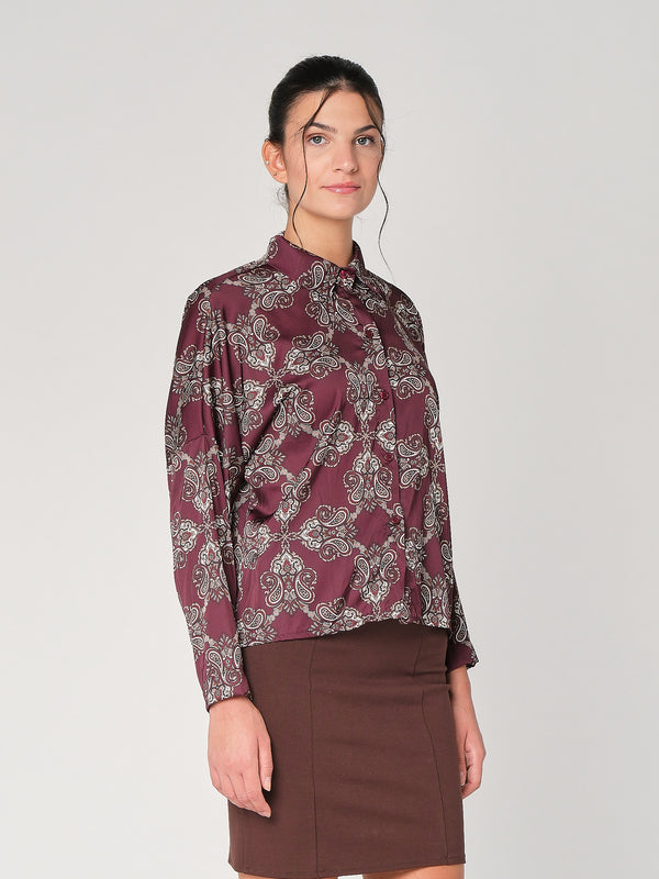 Camicia in fantasia